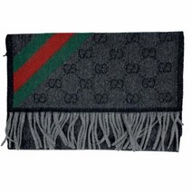 [구찌] 당일 빅 로고 삼선 머플러 570603 1466