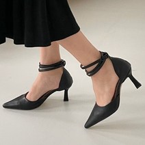 [최저가]여성 스틸레토 메리제인구두 하이힐 7.5cm