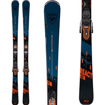 rossignol react 6 carbon 남성용 스키 xpress 11 gw 바인딩 블랙오렌지, 170
