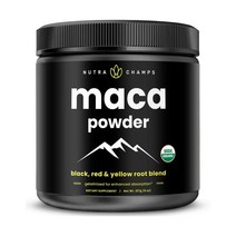 (미국 발송) NutraChamps 블랙 레드 옐로우 마카 파우더 227g