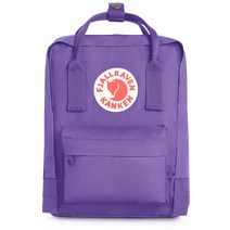 Fjallraven Kanken 세련된 디자인의 클래식 가방 워터프루프 디자인 7L/16L/20L 성인 및 어린이용 자주색