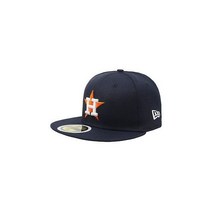 뉴에라 59Fifty 키즈 캡 MLB 휴스턴 애스트로스 Boys Youth Size Navy Blue Fitted 모자