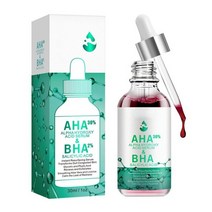 스킨케어 세럼 에센스 30ml 애플 스템 셀 페이스 세럼 하이 드레이팅 액티브 콜라겐 알로에 베라 AHA BHA 오일 컨트롤 과일 산성 스킨 케어, [03] AHA BHA