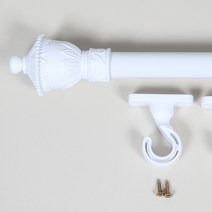 [텍스월드] 25mm 에델 커튼봉, 화이트