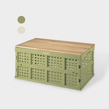 코베아 아웃도어 폴딩박스 SET 70L KFB-70G/WSET 143250, 오프화이트