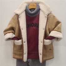 컬리수 NC05 모던덤블무스탕S C214JKG51P