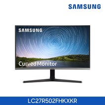 삼성전자 삼성전자 삼성전자 C27R502 LC27R502FHKXKR 68.58cm 커브드 컴퓨터 모니터