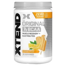Xtend (엑스텐드) Xtend 디 오리지널 7G BCAA 오렌지 크림 맛 396g(14oz), 5개