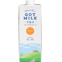 폴란드 갓밀크 멸균우유 1L 3개 GOT MILK 유럽산 수입 멸균 우유, 갓밀크 1L 3개