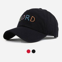 컬러 레터링 롱스트랩 볼캡 모자 ALL026