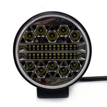 전조등 340W LED 작업등 바 6500K 34000LM 플러드 스팟 빔 오프로드 12V 운전 안개등 1 개, 한개옵션0