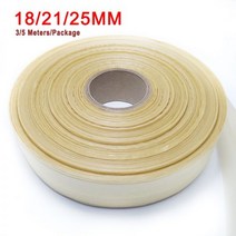 18 21 25mm 콜라겐 소세지 케이싱 3 5 미터 고기 메이커 햄버거 피부 거트 충전 포장 도구, 25mmx5M