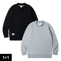 앨빈클로 반폴라 맨투맨 1+1 2종 패키지 MAR650 (4 COLOR)