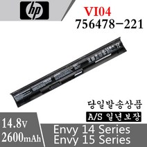 VI04 V104 VIO4 756478-221 노트북 배터리 HSTNN-LB6J 756479-421 G6E88AA Envy 15-K006NG