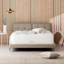 레이디가구 위슨 가죽침대 침대프레임 라지킹/퀸/슈퍼싱글 LK/Q/SS, SS_빈티지그레이