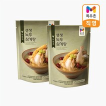 [목우촌] 생생 녹두 삼계탕 1kg X 2개
