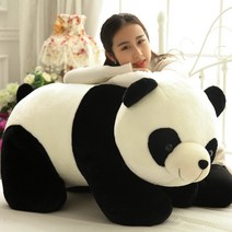 판다인형 팬더 애착 대형 생일선물 쿠션 곰인형, 90cm