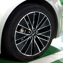 (골져스) 기아 K5 18인치 휠마스크 카본 데칼 스티커 튜닝 용품, Gg_18인치_유광화이트