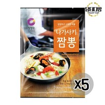청정원 나가사키짬뽕 분말 96g(3인분) X 5개, 상세페이지 참조