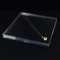 사각 아크릴 집기 키링 진열대 피규어 장식대 귀걸이 귀금속 머리핀 진열 악세사리 받침대 주얼리 트레이 보석 반지 목걸이 피어싱 전시대 쥬얼리 팔찌 디피 촬영 소품 쇼케이스 대형