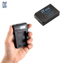 상세설명참조 캐논 LP-E12 호환배터리+싱글충전기 EOS 100D, LCD싱글충전기1개 호환배터리1개
