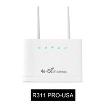 유무선공유기 와이파이 R311 PRO 4G 라우터 휴대용 모뎀 외부 안테나 SIM 카드 슬롯 인터넷 연결 와이드 커버리지, R311 PRO USA