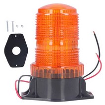 중장비 안전등 경고등 사고방지 LED 지게차 스트로브 라이트 경고 안전 비상 깜박이 IP65 방수 DC10 ‑, 05 주황색
