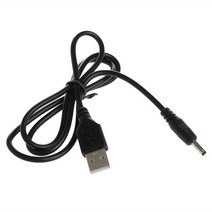 USB DC 충전 케이블 전원 플러그 배럴 커넥터 충전 용 유형 수컷 ~ 3.5mm