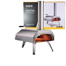 Ooni (성게) Karu 휴대용 피자 오븐 컴팩트 접이식 고온 단시간 조리 캠핑 야외