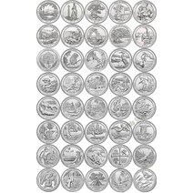 기념주화 가상화폐 비트코인 굿즈 미국 20132021 국립 공원 기념 동전 25 센트 원래 미국 미국 동전 수집, [01] 2013 1620th 5 PCS