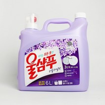 울샴푸 퍼플 라일락 중성세제 본품, 6L, 2개