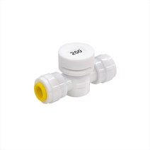 폐수저항피팅 FR-250 1/4:1/4 250ml 정수기부품