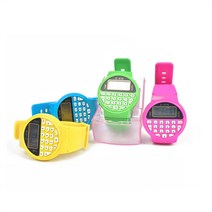 컬러 스마트 계산기 손목 시계, 그린