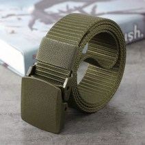 패브릭 벨트(그린) 아웃도어 남성 안 질리는벨트캐주얼벨트 남성벨트 남자허리띠 남성허리띠 자동벨트 청바지벨트 밀리터리벨트 군용벨트 등산벨트 작업벨트 혁