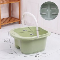 스팀 습식 건식 좌 편백 족욕기 찜질기 핑크 접이식 휴대용 욕조 일반 포밍 발 담그는 버킷 마사지 접을 수 있는 족욕, [05] as picture