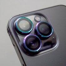 인커브 아이폰12프로 맥스 홀로그램 카메라 강화 유리 필름