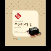 푸른바다김 김 삼해명가 160G(8절320매), 단품, 단품