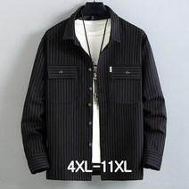 쥬엔리치 남자 빅사이즈 캐주얼 자켓 가디건 남성 점퍼 잠바 봄 가을 오버핏 4XL-11XL