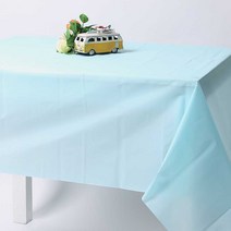 (주)파티해 칼라 비닐 테이블보-(1매입), 민트