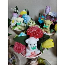 [추석선물] 화이트 그레이 옐로우 블루 그린 브라운 핑크 수제 천연비누 / 스승의날 / 어버이날 / 답례품 / 유치원, 파란색