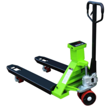 전동 저울 자키 핸드카 무게 측정 지게차 팔레트 트럭, F 1톤 폭 포크 나일론 휠 하이 버전