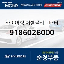 와이어링-배터리 (-) (918602B000) 싼타페 현대모비스 부품몰