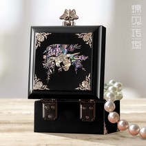 악세사리보관함 자개장 외국인선물 자개보석함 고가구 a29, 단일사이즈, a-001 블랙