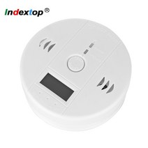 라돈측정기 공기질 측정기 lcd co sensor 단독으로 내장 85db 사이렌 소리, 하얀