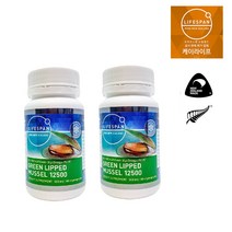 라이프스팬 뉴질랜드 초록입홍합 12500mg 60캡슐 1개월분, 2통