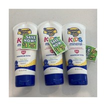 선크림 3X 바나나보트 키즈 미네랄 선크림 로션 스펙트럼 SPF 50+ 6 fl oz Ex