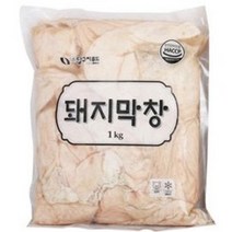 달구지 대용량 돼지 생막창 1kg, 1개