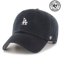 47브랜드 MLB모자 스몰로고 LA다저스 클린업 블랙 (B-BSRNR17GWS-BKD)