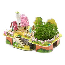 미니 정원 테라리움 DIY 가든 키트 식물키우기, 1.행복정원 M003