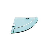 욕실 강화유리 코너선반, 혼합색상, 1세트